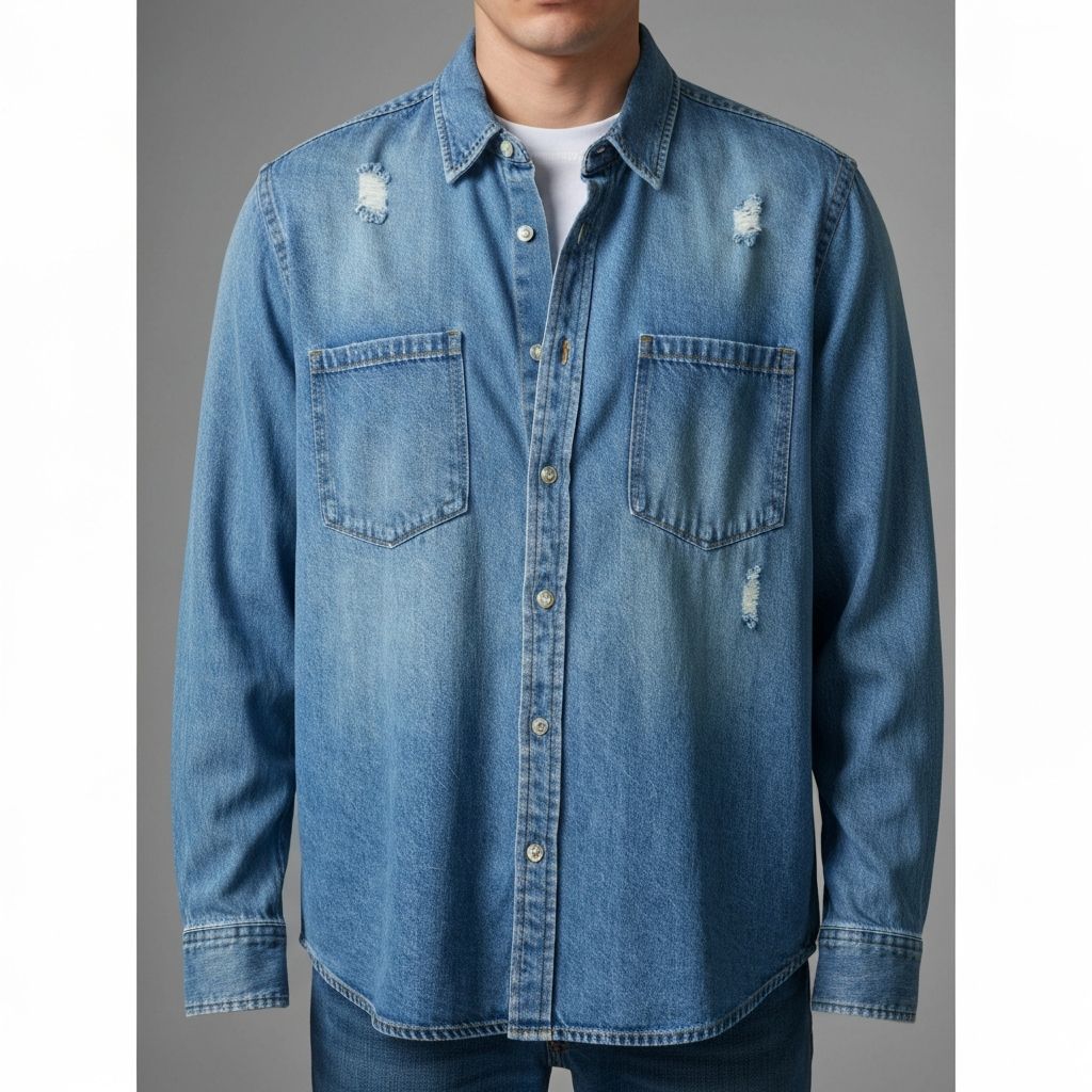 Denim Casual Shirt