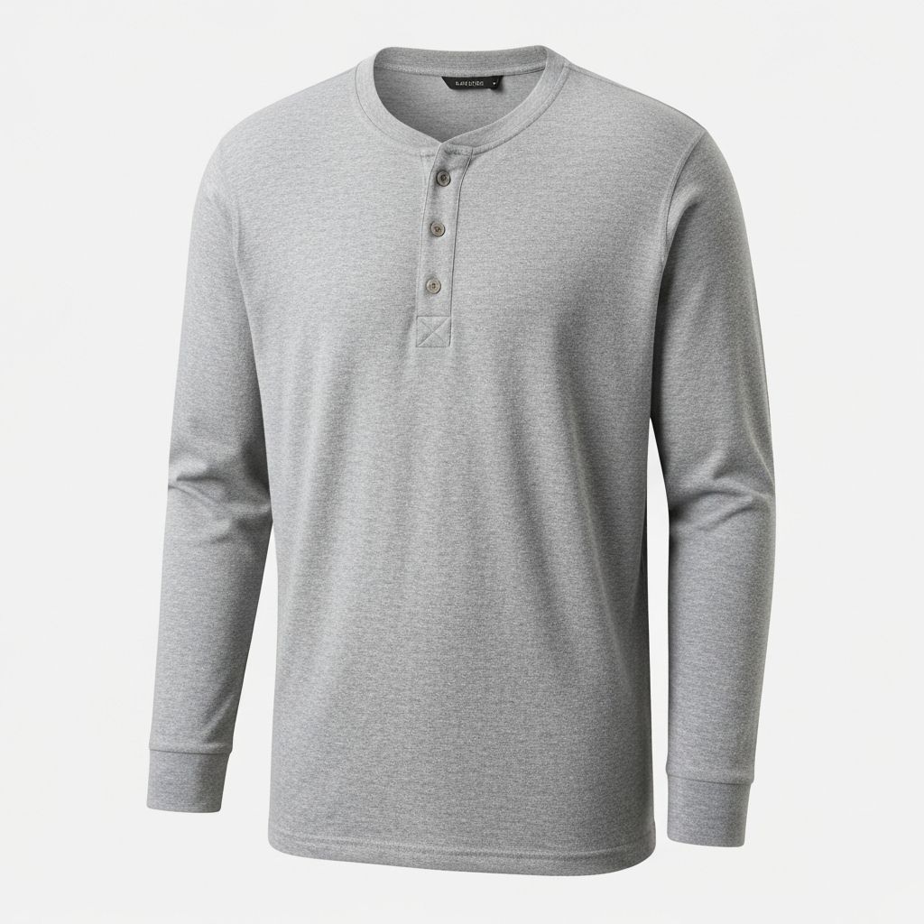 Henley Thermal Tee