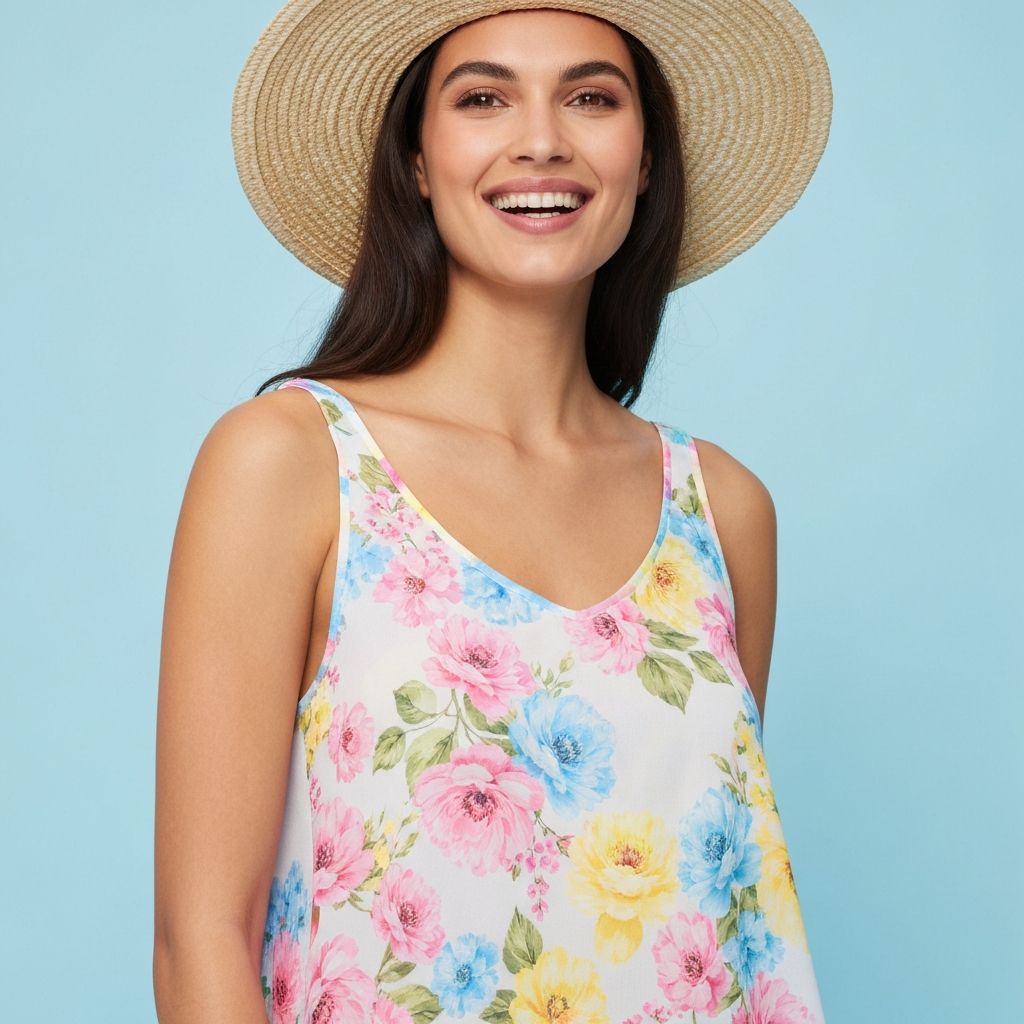 Floral Summer Top